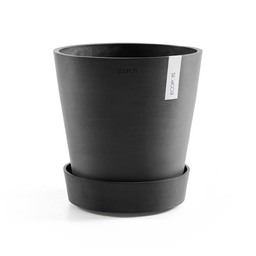 Ecopots - Support à roulettes Wheels 50 Gris Foncé - Ø 41,6 x H. 9 cm ECOPOTS - Image 2