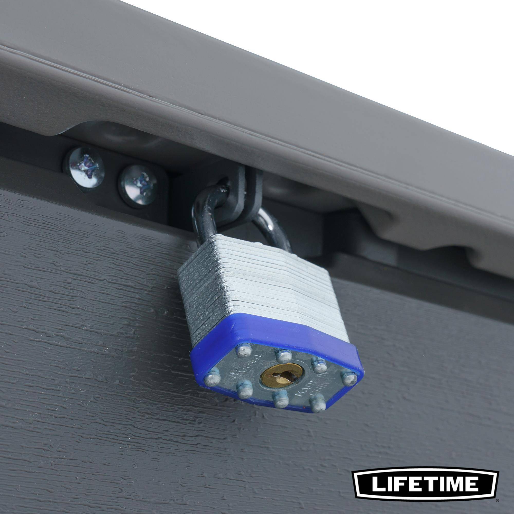 Lifetime - Coffre de rangement exterieur résine Modern Box 515L LIFETIME #60367 - Image 5