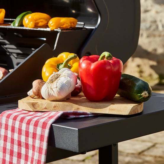 Barbecue gaz Spring II – BRASERO BY FAVEX – 4 brûleurs 12,6 kW - Surface de cuisson mixte -Grille & plancha fonte - EASY CLEAN - Image 6