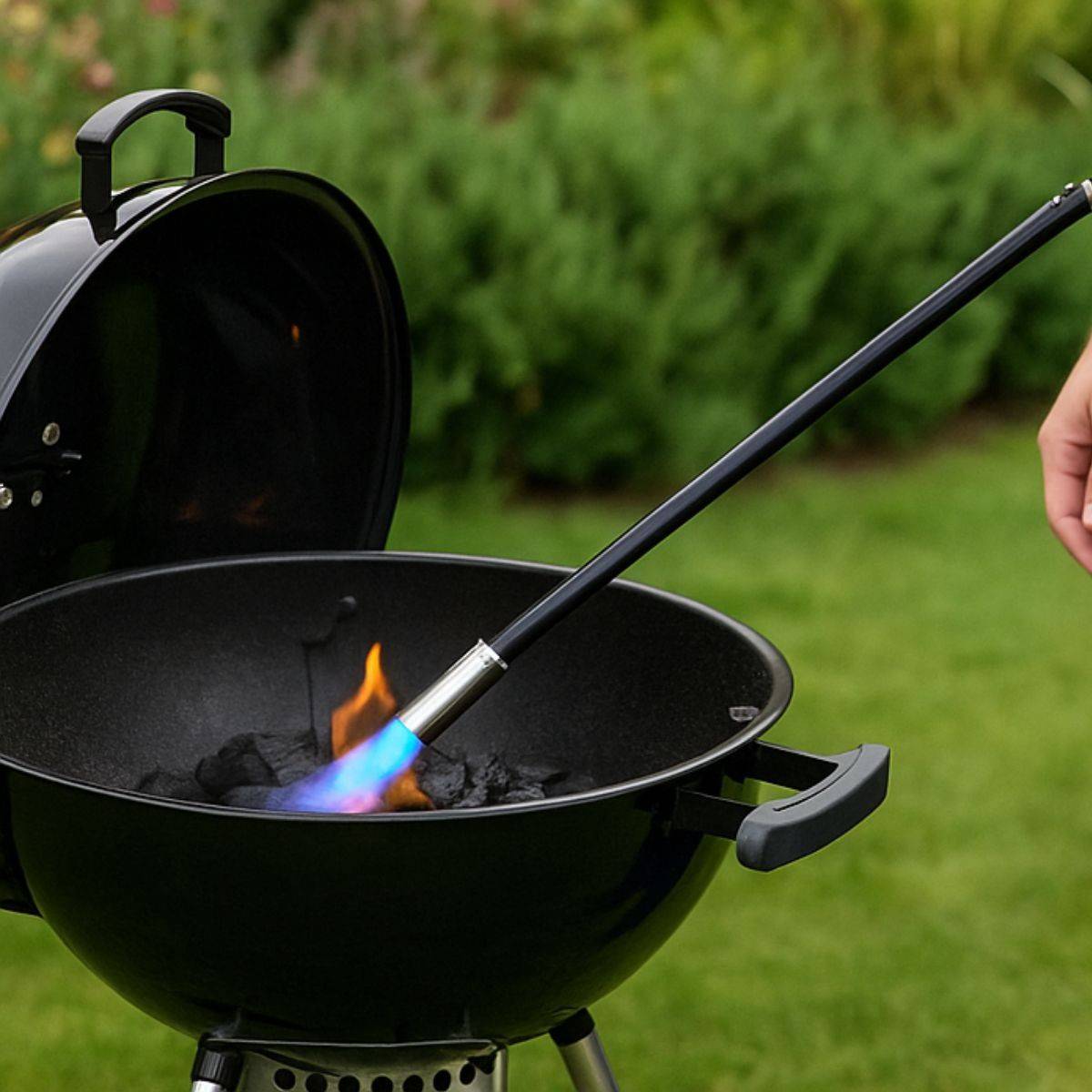 Intec - Désherbeur Thermique Gaz Piezo + 4 Cartouches gaz 330gr - Bruleur Mauvaises Herbes, Allumage Barbecue INTEC - Image 3