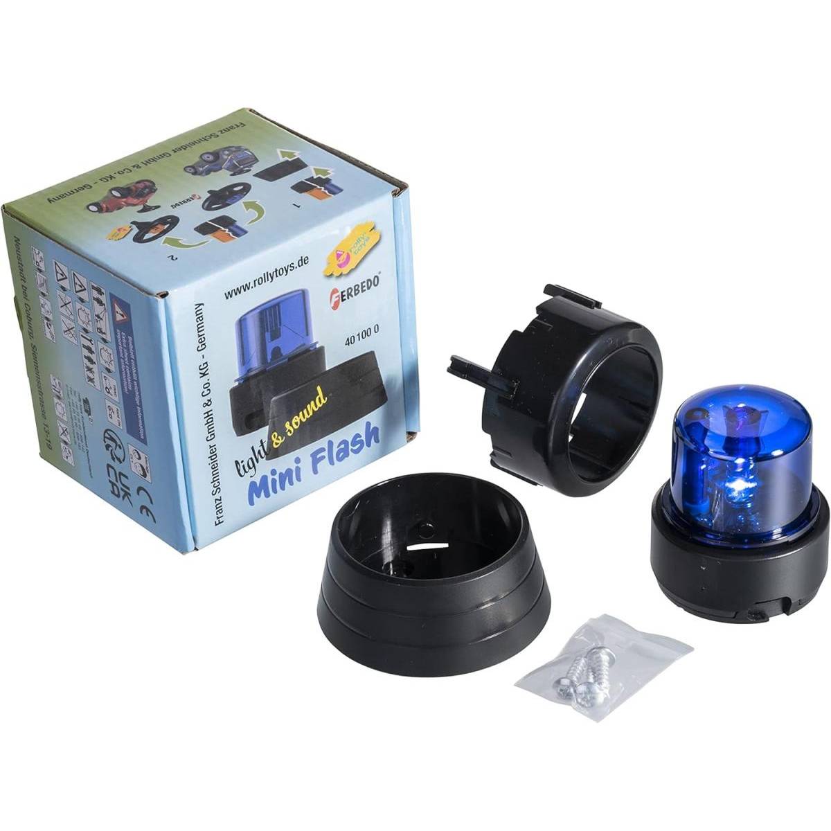Gyrophare Ferbedo MiniFlash Bleu pour Véhicules Enfants - Image 1