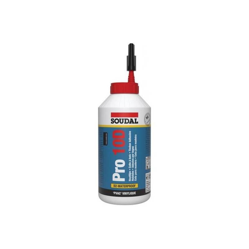 PRO 10D - Colle à bois blanche - Soudal - 750 g