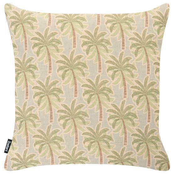 Beliani - Coussin d'extérieur Polyester Beige/vert CALIA - 45x45x10- Beliani - Image 4