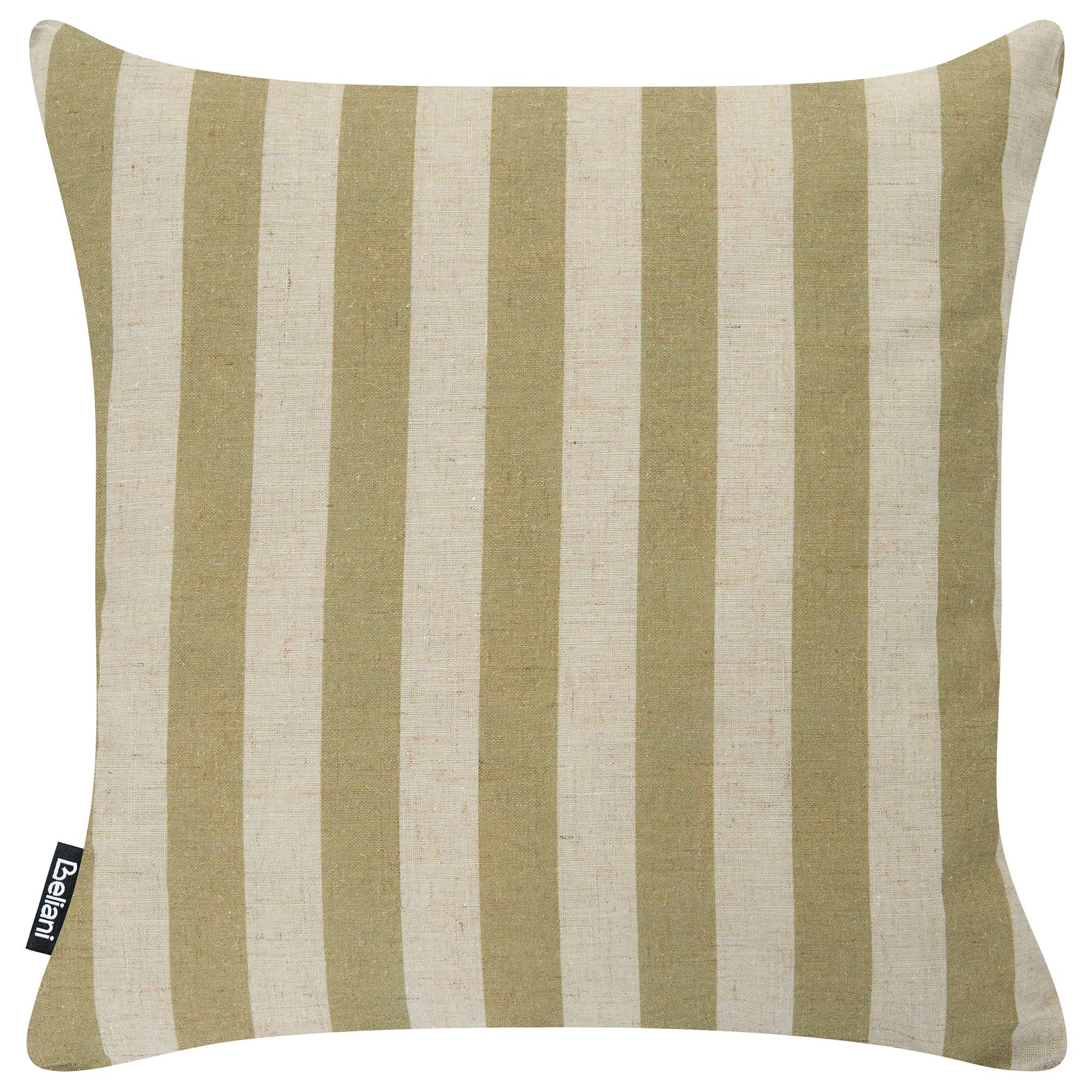 Beliani - Coussin d'extérieur Polyester Beige/vert CALIA - 45x45x10- Beliani - Image 5