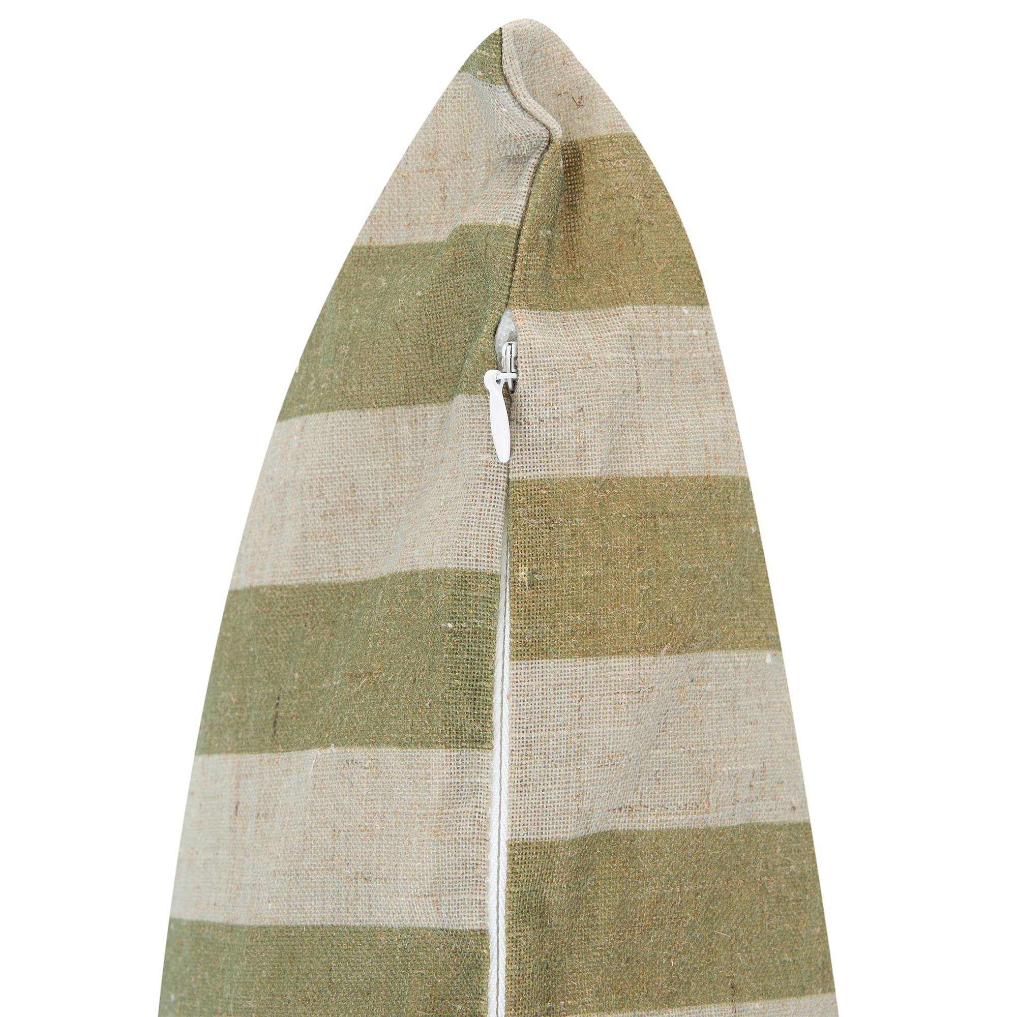 Beliani - Coussin d'extérieur Polyester Beige/vert CALIA - 45x45x10- Beliani - Image 7