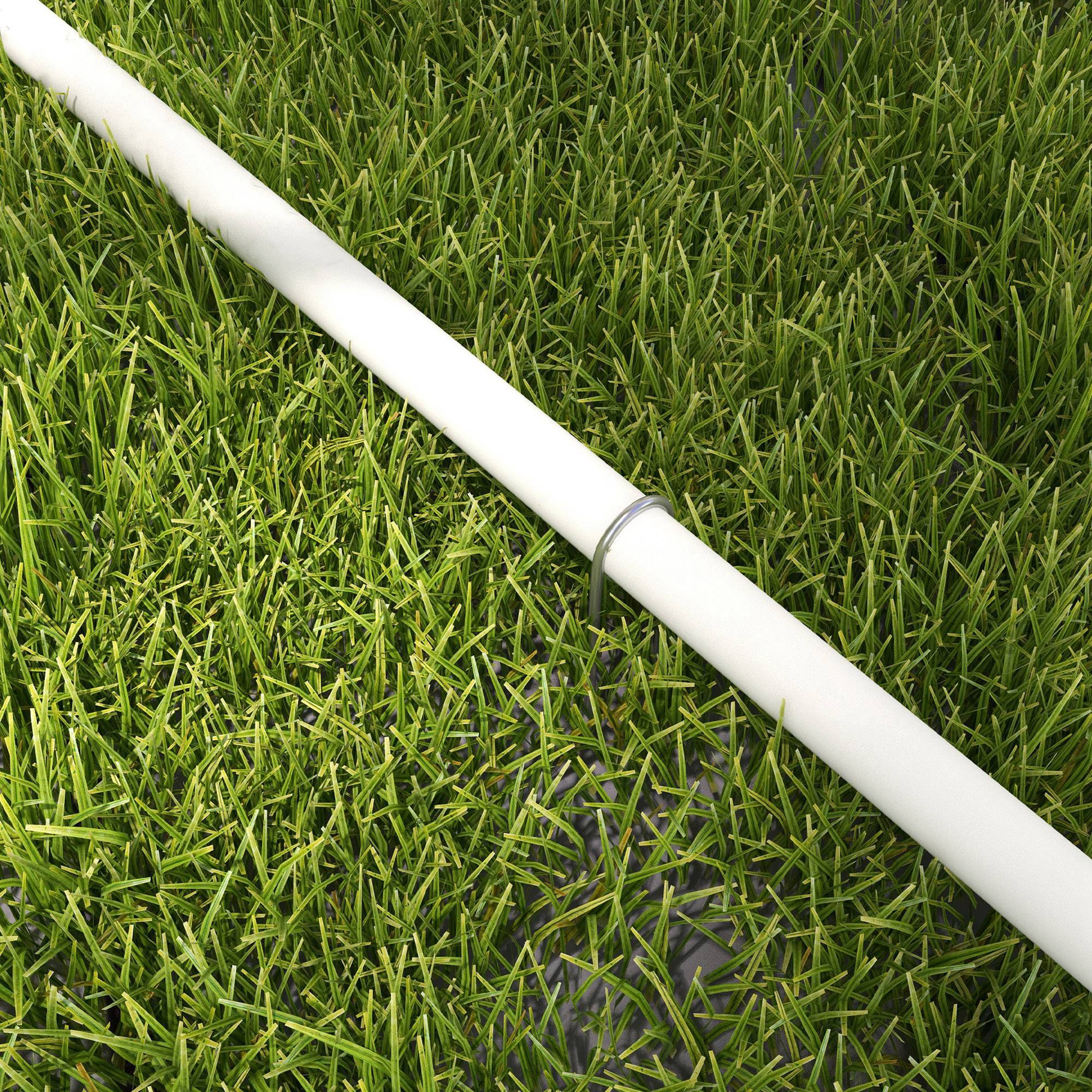 ComfortXL - Parcours agilité chien plastique 4 pièces 89 x 69 x 99 cm blanc noir entraînement extérieur - ComfortXL Outdoor Living - Image 9