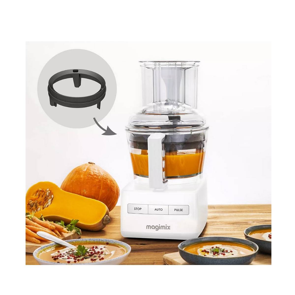 Robot Cuisine système compact 3200 XL blanc - Image 4