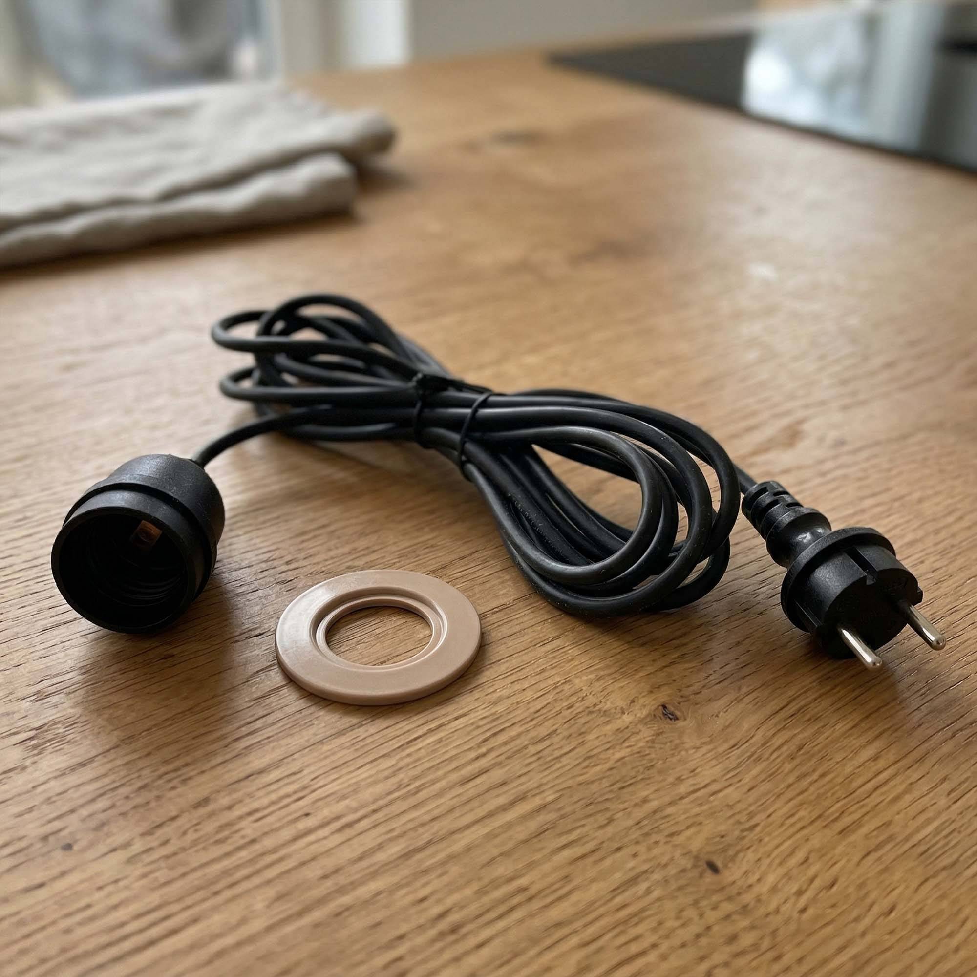 Lumisky - Câble électrique extérieur à douille E27 ENNA 5M - Image 2
