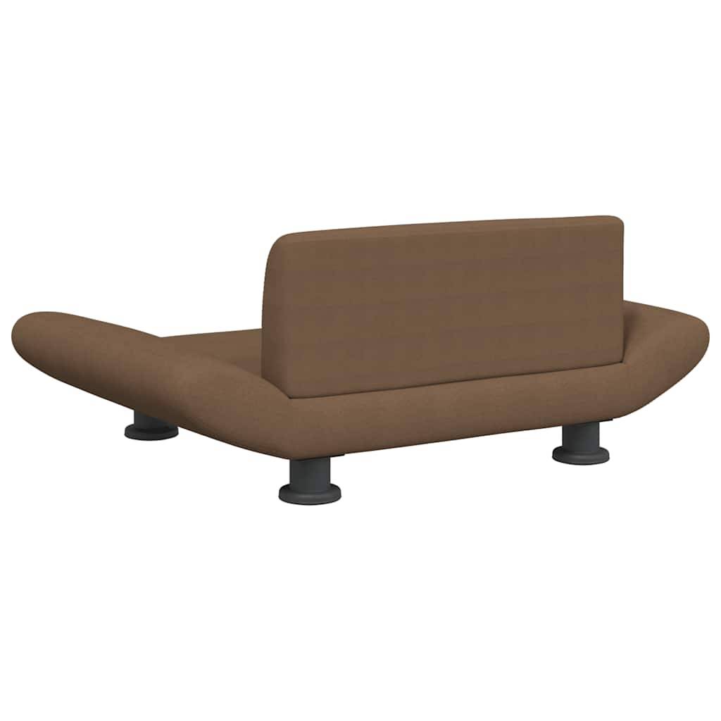 Vidaxl - Lit pour chien marron 70x45x28 cm tissu vidaXL 171998 - Image 6