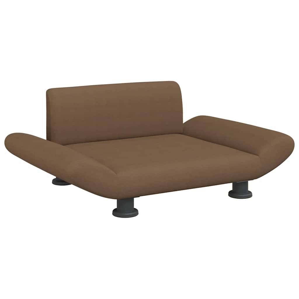 Vidaxl - Lit pour chien marron 70x45x28 cm tissu vidaXL 171998 - Image 2