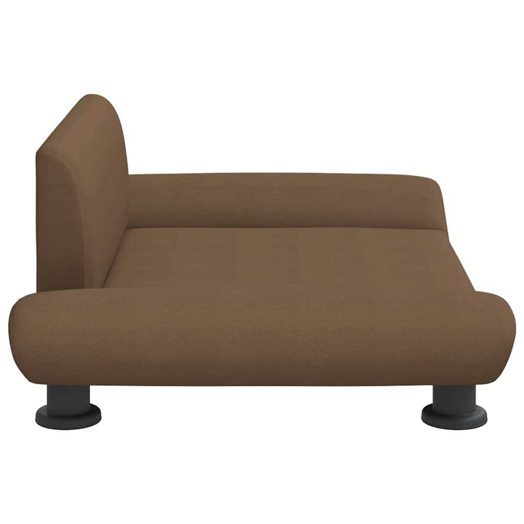 Vidaxl - Lit pour chien marron 70x45x28 cm tissu vidaXL 171998 - Image 5