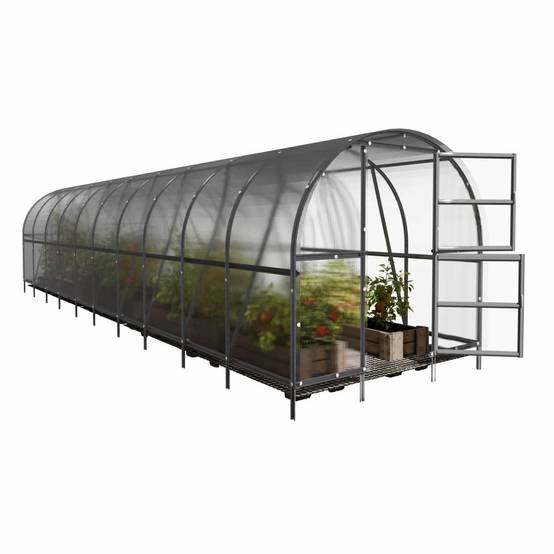 Serre KLASIKA BALTIC LT 3 x 12 m (36 m²), 4 mm avec revêtement en polycarbonate - Image 3