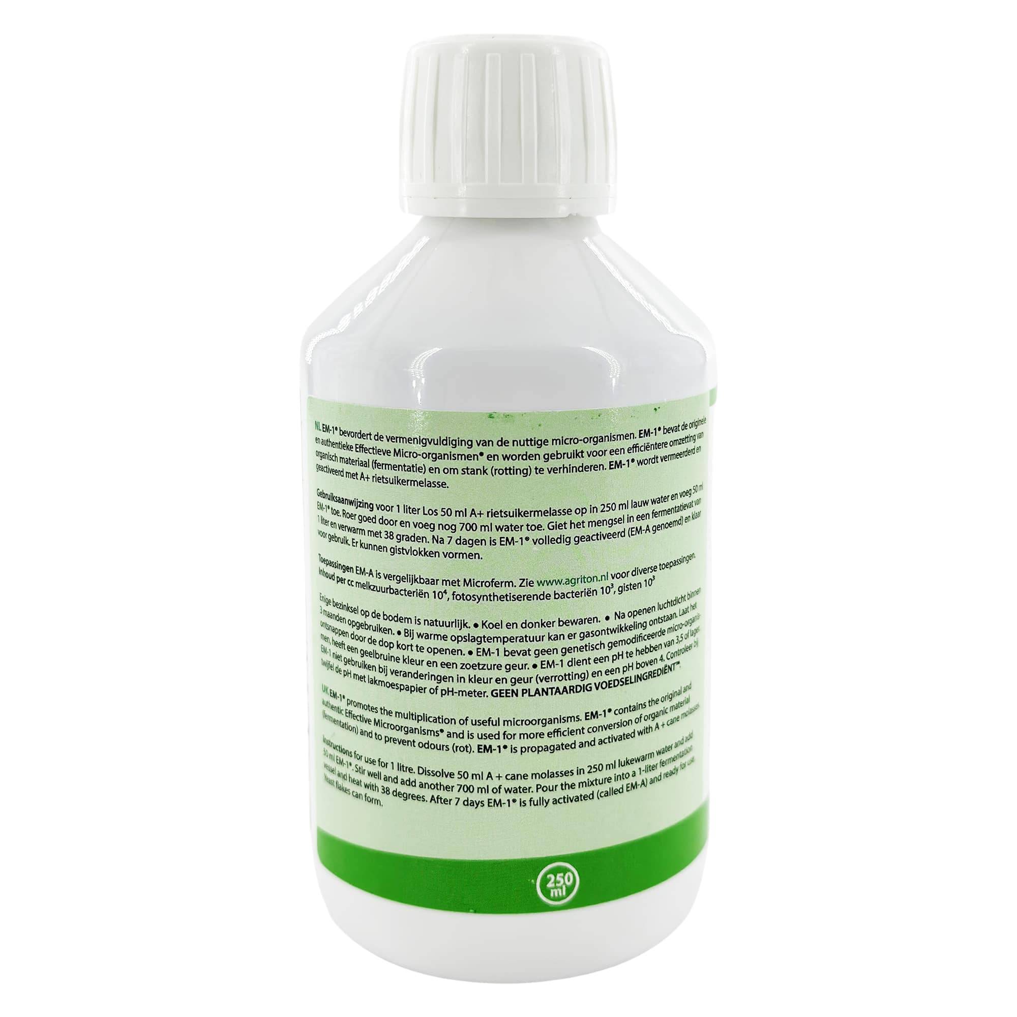 Moutta | EM-1® solution | Bidon 250 ML - Gamm vert