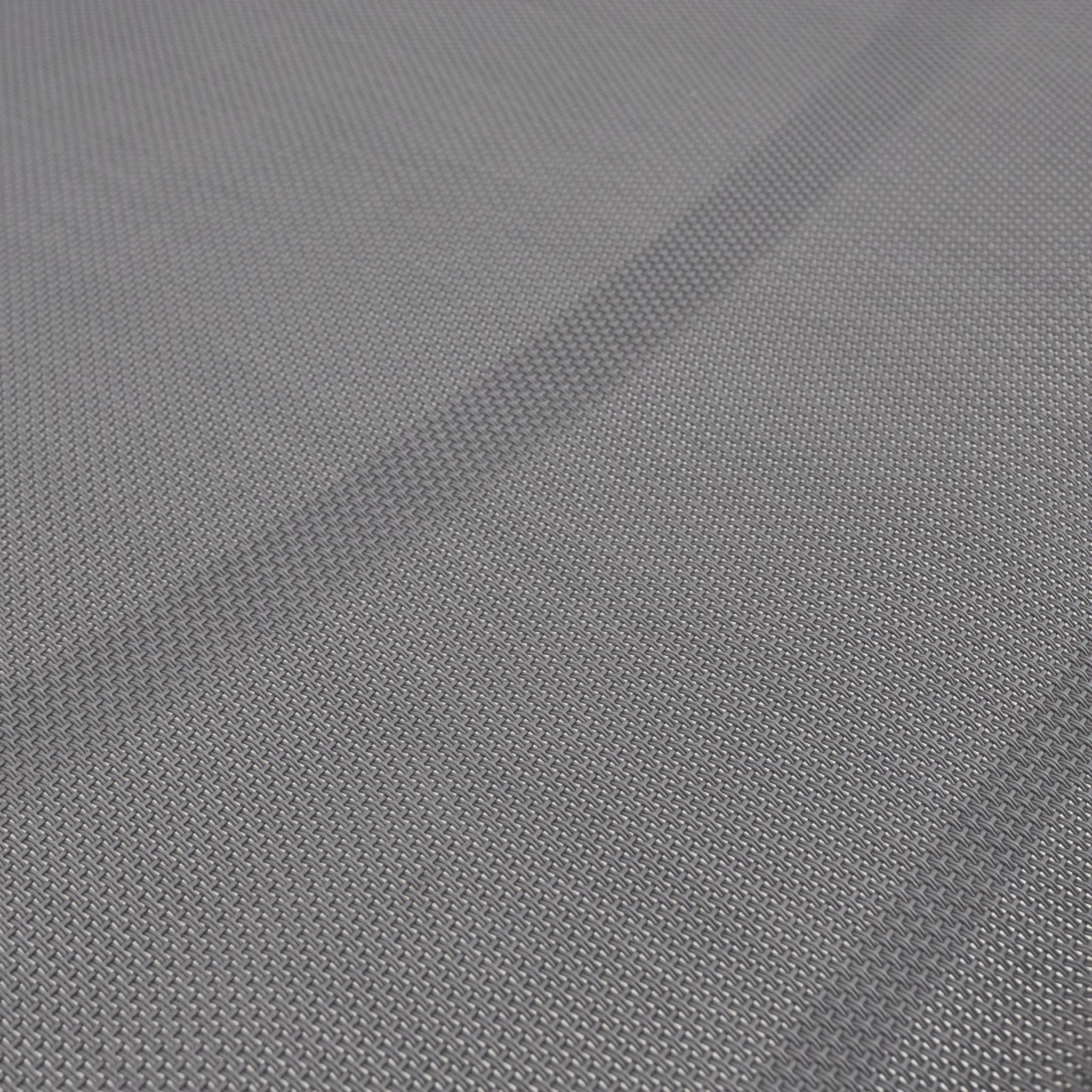 sweeek - Lot de 2 bains de soleil ELSA en aluminium blanc et textilène gris. transats multi positions avec roulettes | sweeek - Image 3