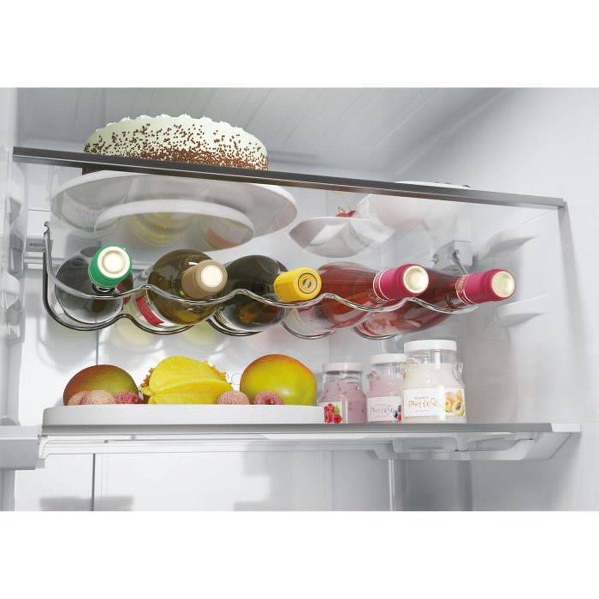 Réfrigérateur congélateur pose libre Total No Frost 360 L, noir, 3 portes - Haier - Image 9