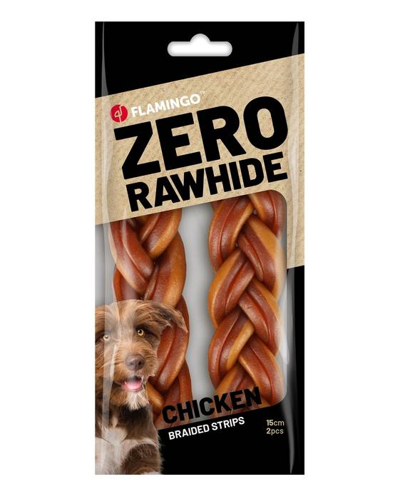 Friandises chien lanières tressées au poulet - Image 2