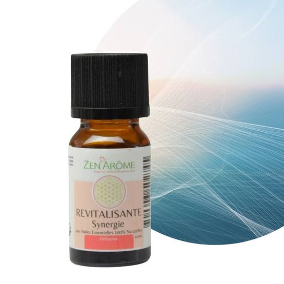 Synergie d'Huiles Essentielles Revitalisante – Mélange Huiles Essentielles 100% Pure et Naturelle – Diffusion– 10ml - Zen'Arôme - Image 2