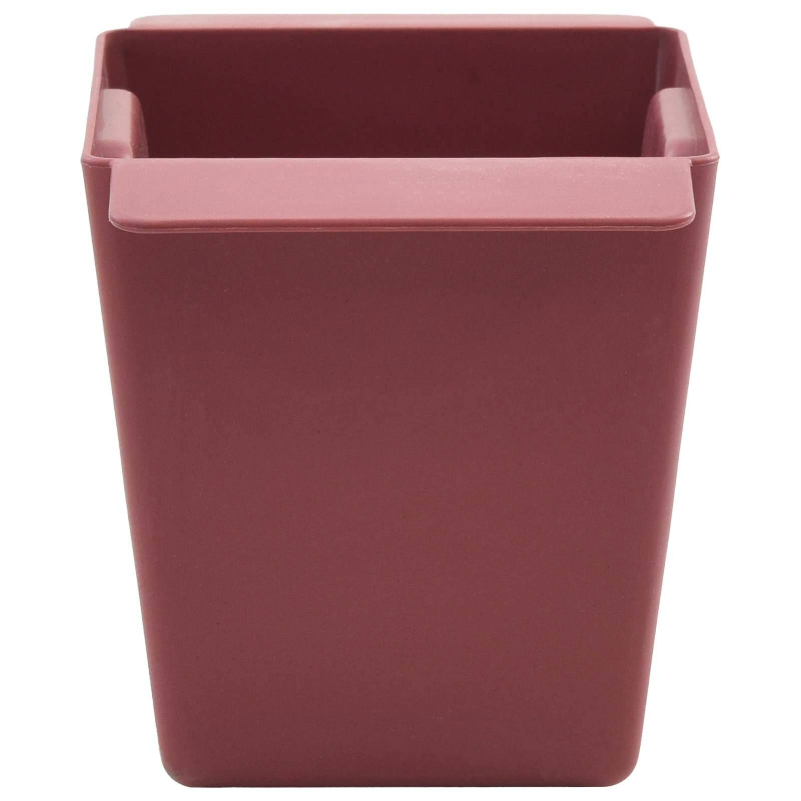 Lot de 24 jardinières pour palettes polypropylène marron 13.5 x 9 x 9.5 cm - PANGIVO - Image 4