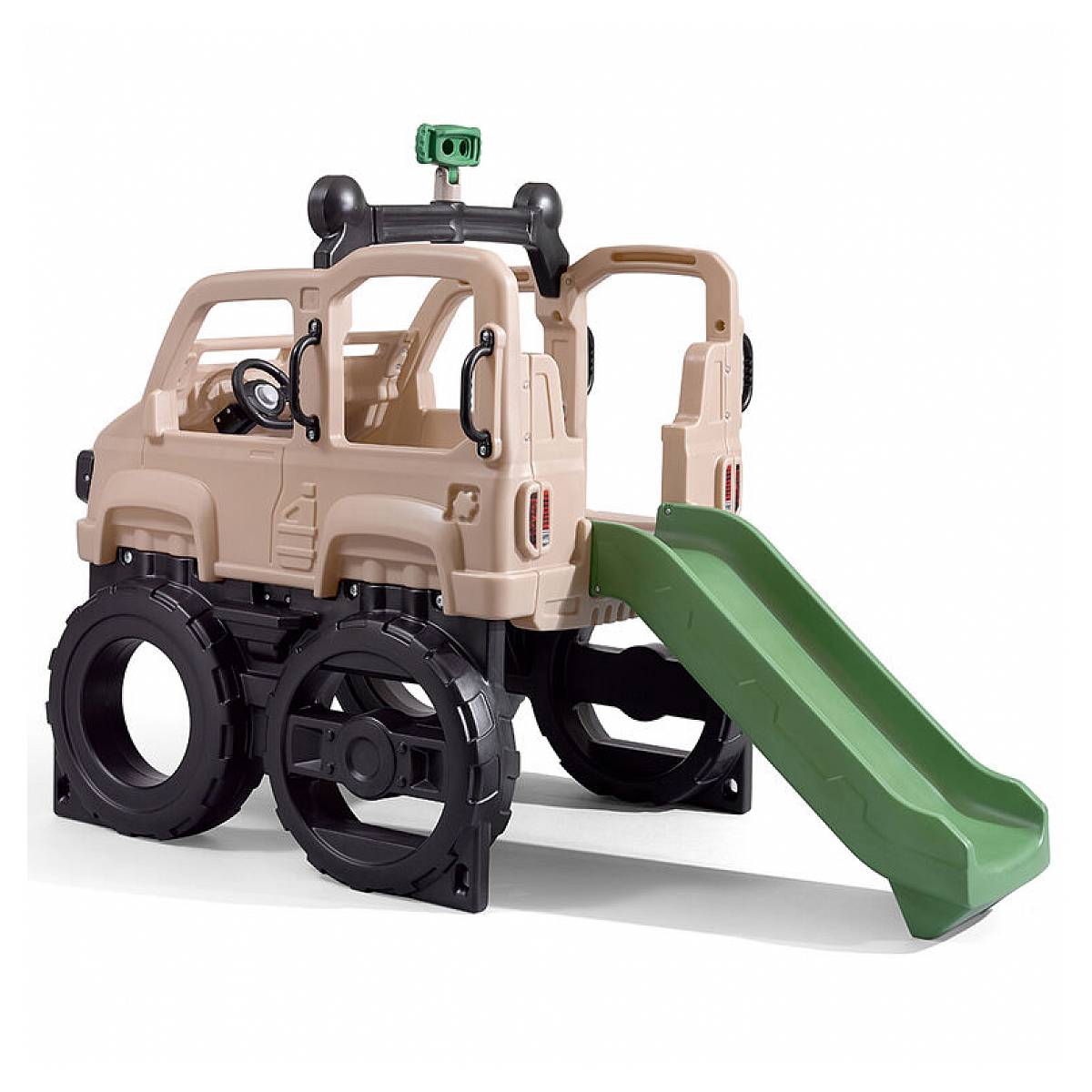 Step 2 - Camion Safari avec Toboggan et Escalade pour Enfants - Image 1