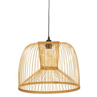 Lampe Suspension en Bambou "Amy" 38cm Beige