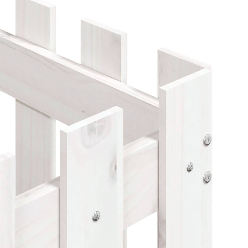 Prolenta Premium - Jardinière bois blanc  50 x 50 x 50 cm  - Prolenta premium p326.1 - Image 7