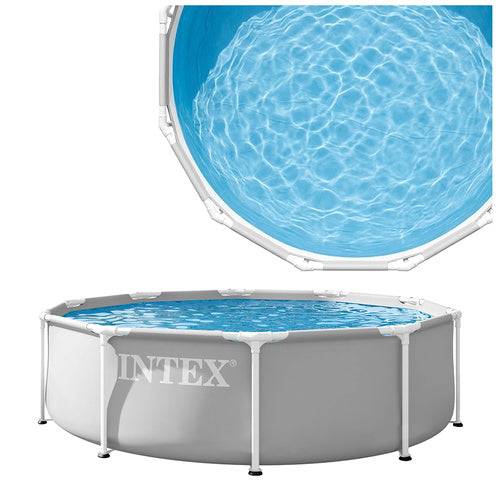 Piscine de jardin tubulaire 305 x 76 cm 4485L Ronde Prism Frime INTEX 26700 - Image 5