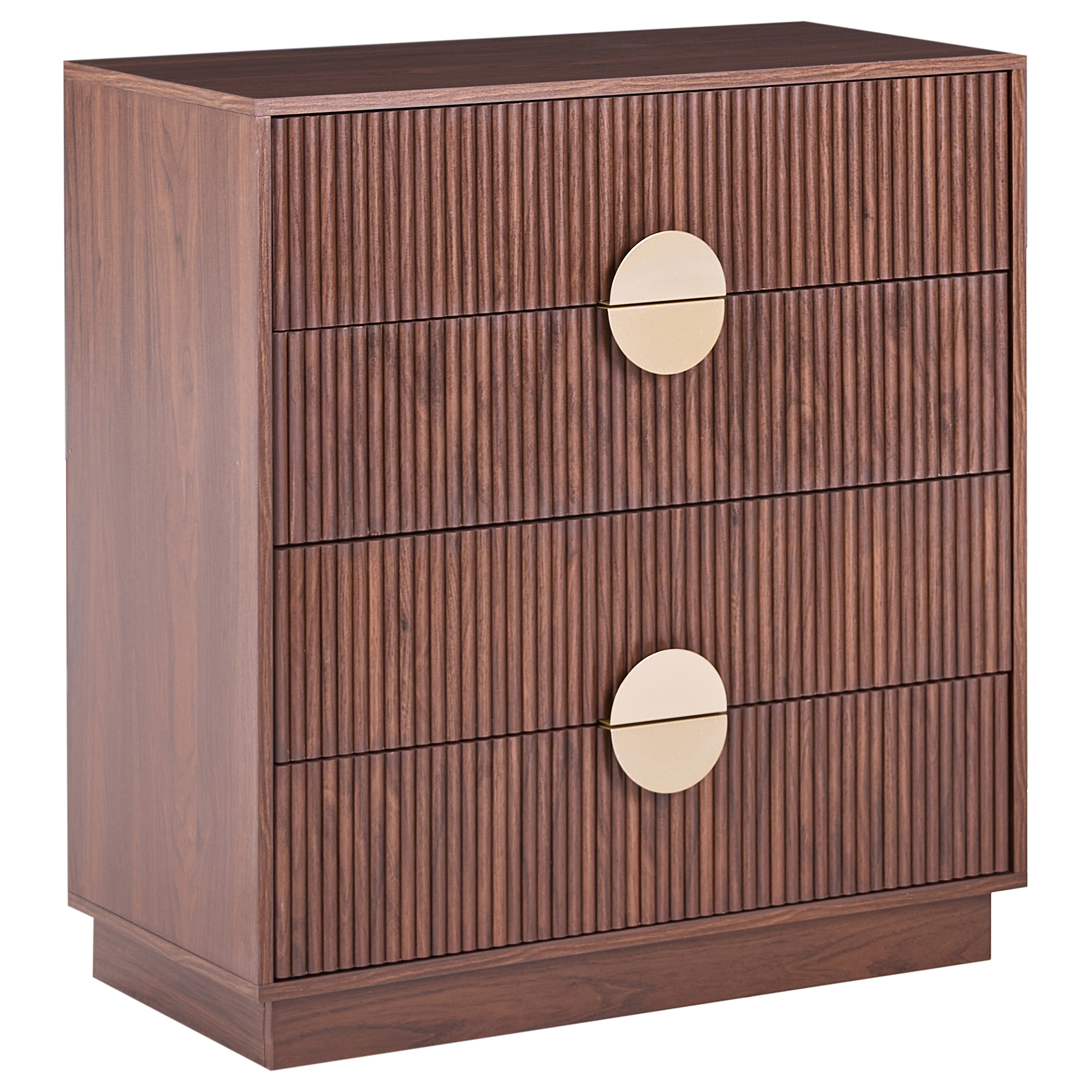 Beliani - Commode MDF Marron foncé NUMURKAH - 80x40x85- Beliani - Image 2