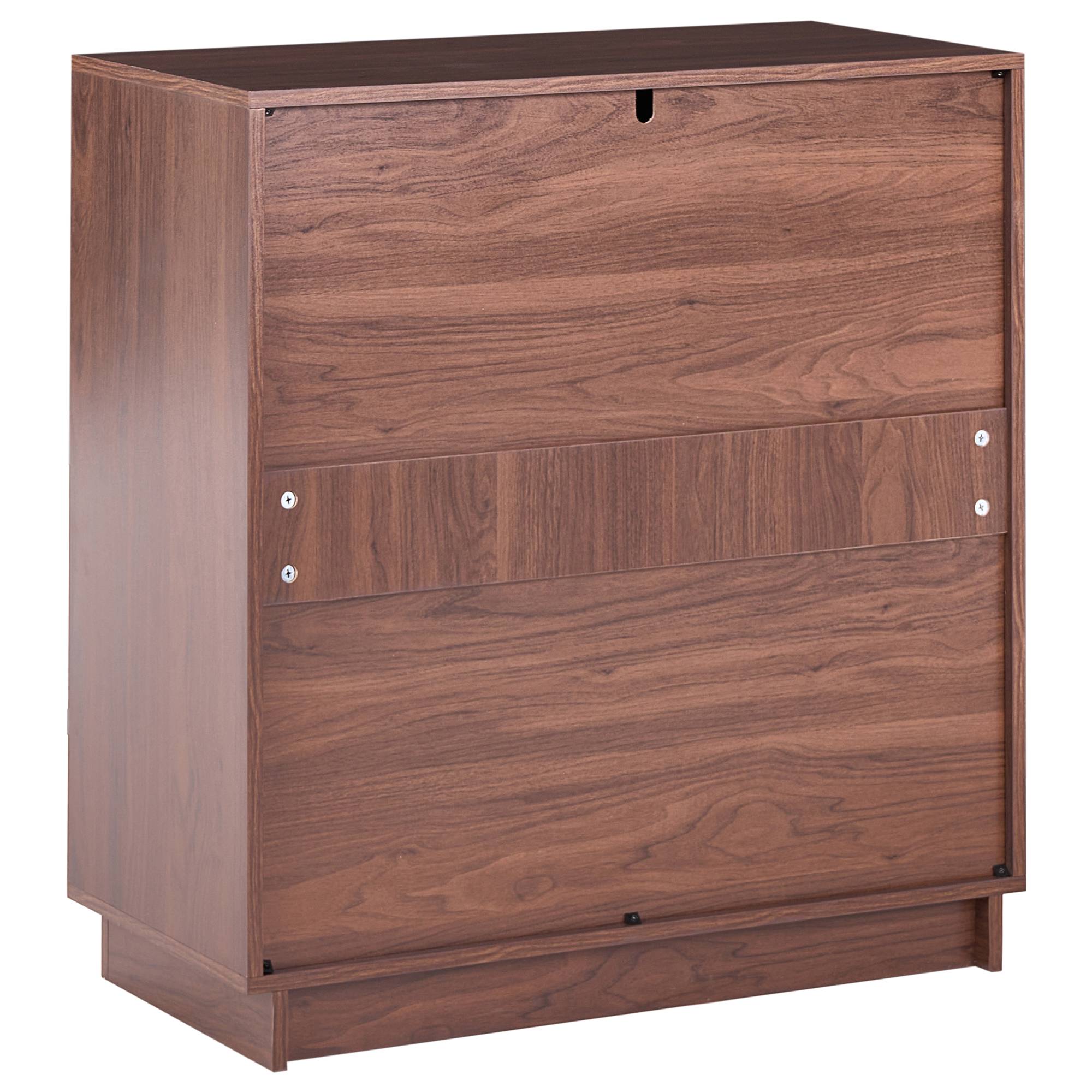 Beliani - Commode MDF Marron foncé NUMURKAH - 80x40x85- Beliani - Image 6