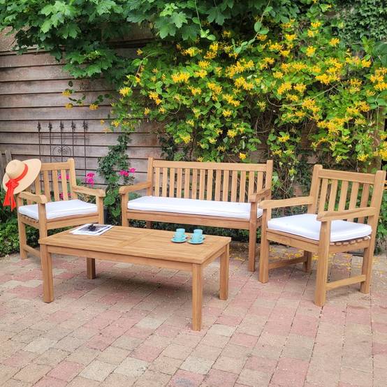 Teck'Attitude - Banc en teck massif Notting Hill 130 cm - TECK'Attitude - Image 7