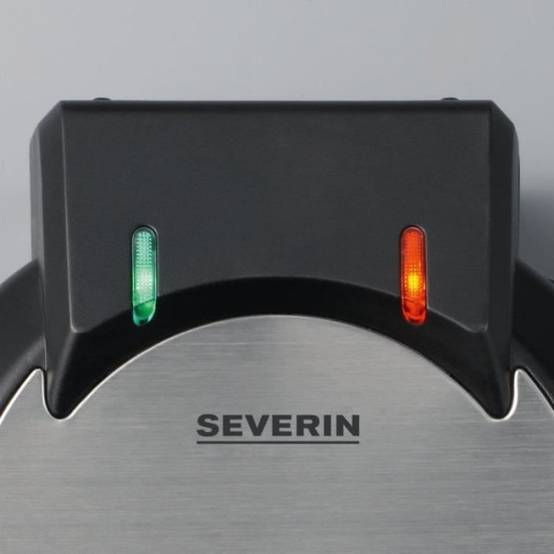 Severin - Machine a Gaufre - Gaufrier Electrique SEVERIN - WA2103 - Plaques forme coeur - Revetement anti-adhésif - 1300w - Image 3