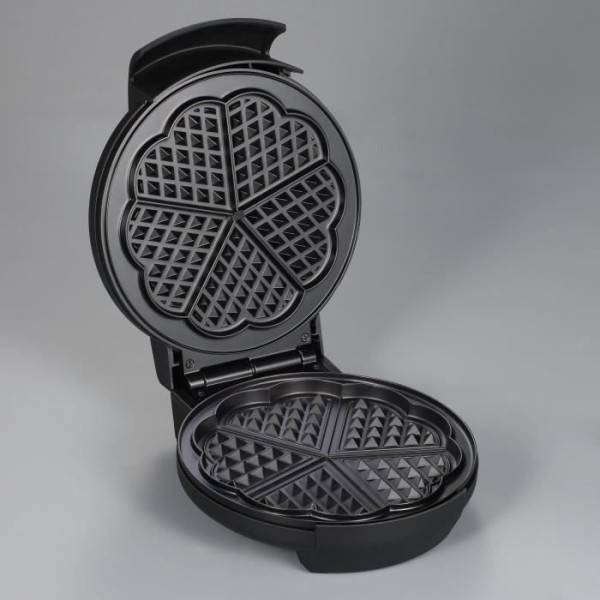 Severin - Machine a Gaufre - Gaufrier Electrique  SEVERIN - WA2103 - Plaques forme coeur - Revetement anti-adhésif - 1300w - Image 2
