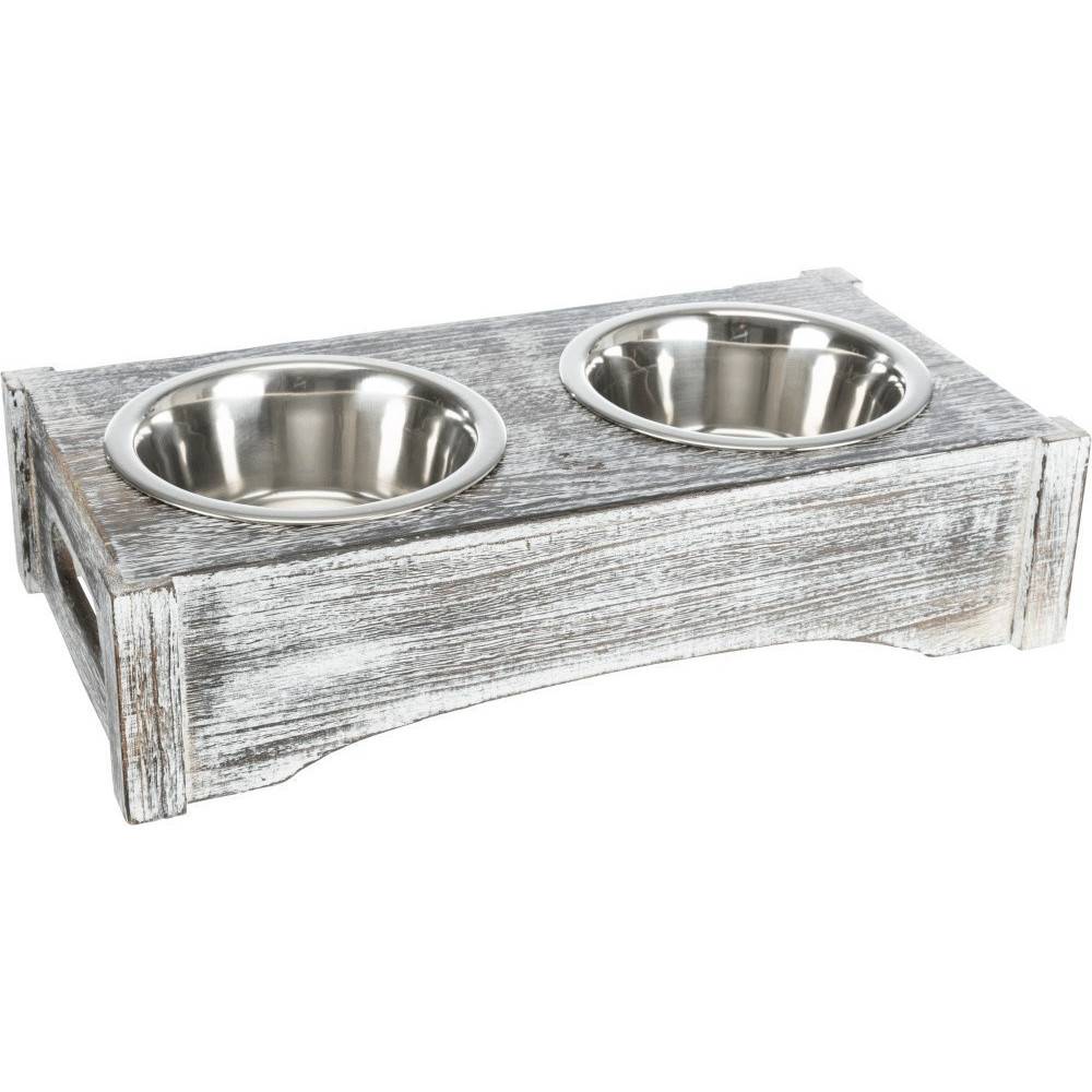 Trixie - Set d'écuelles  42 × 10 × 22 cm,  ø 15 cm chat ou chien - Image 1
