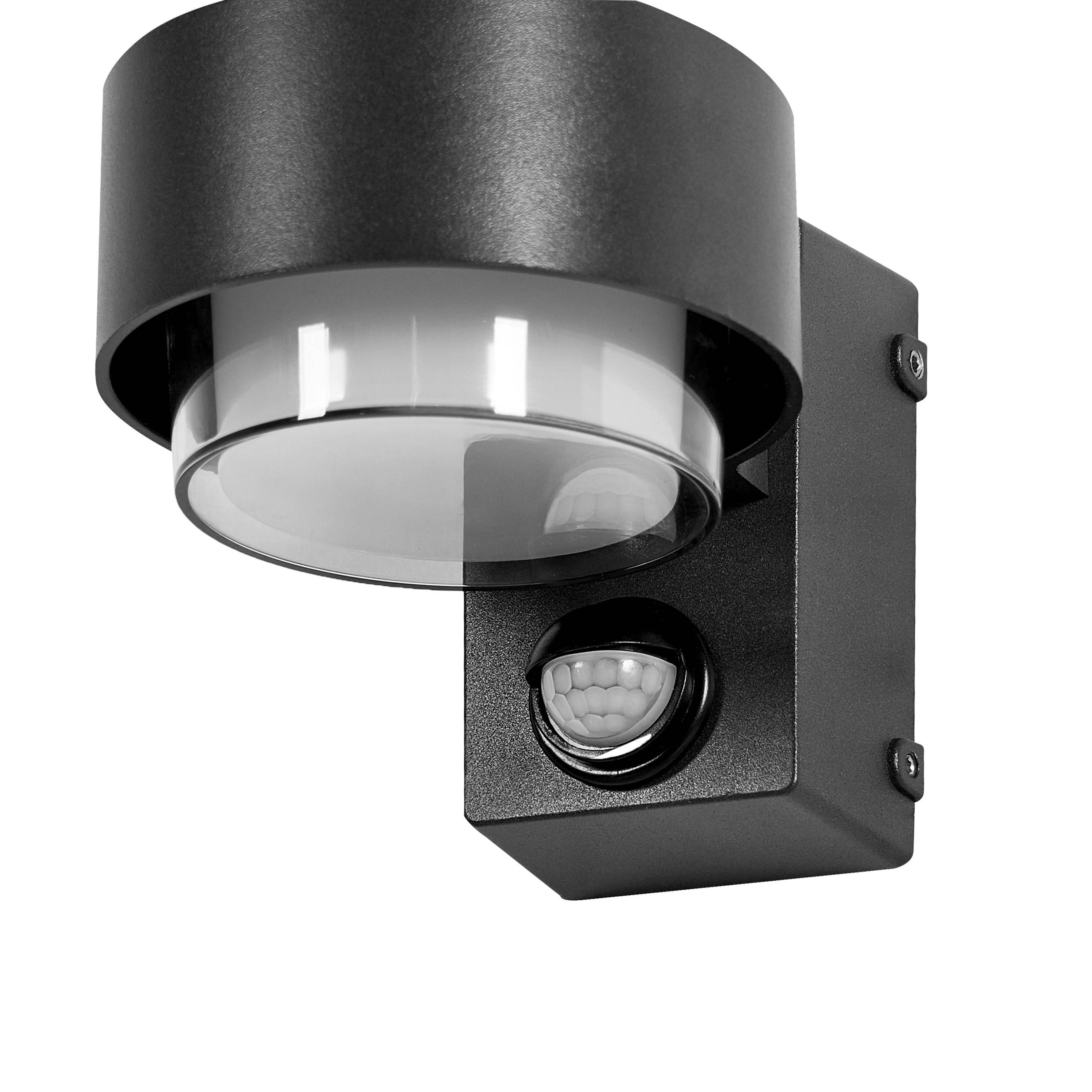 Beliani - Lampe murale pour l'extérieur Aluminium Noir GOVIA - Beliani - Image 6