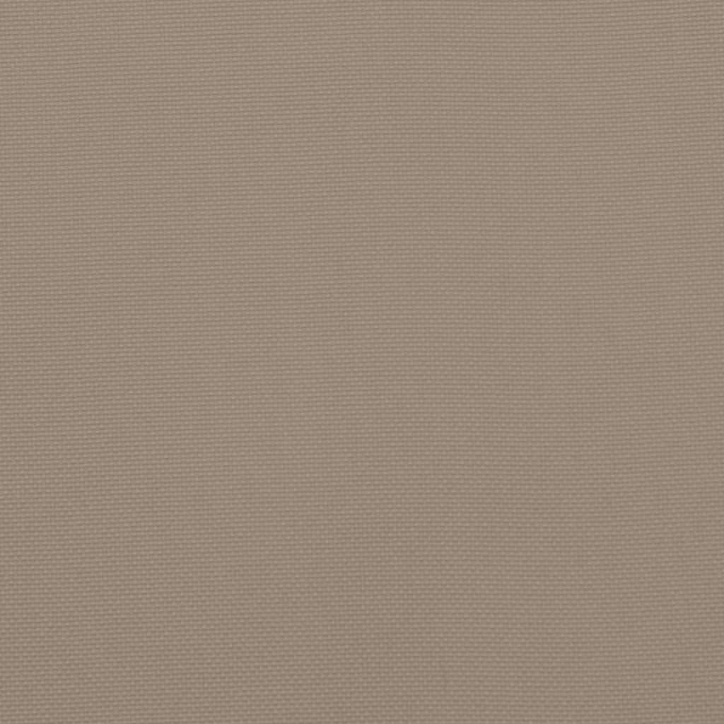 Lot de 6 Coussins d'extérieur - Coussins de chaise - Coussins de Siège pour intérieur et extérieur taupe 40x40x7 cm tissu oxford - Image 8