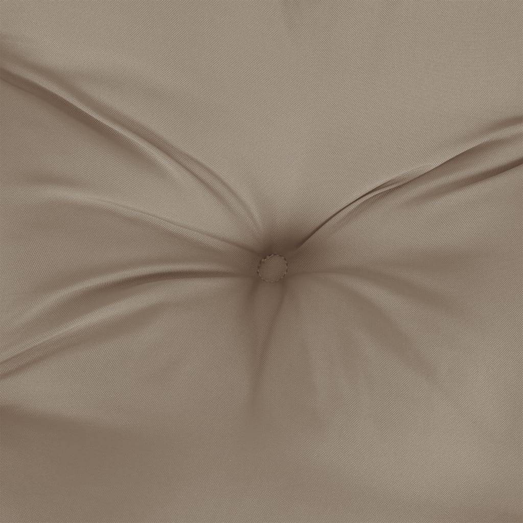Lot de 6 Coussins d'extérieur - Coussins de chaise - Coussins de Siège pour intérieur et extérieur taupe 40x40x7 cm tissu oxford - Image 7