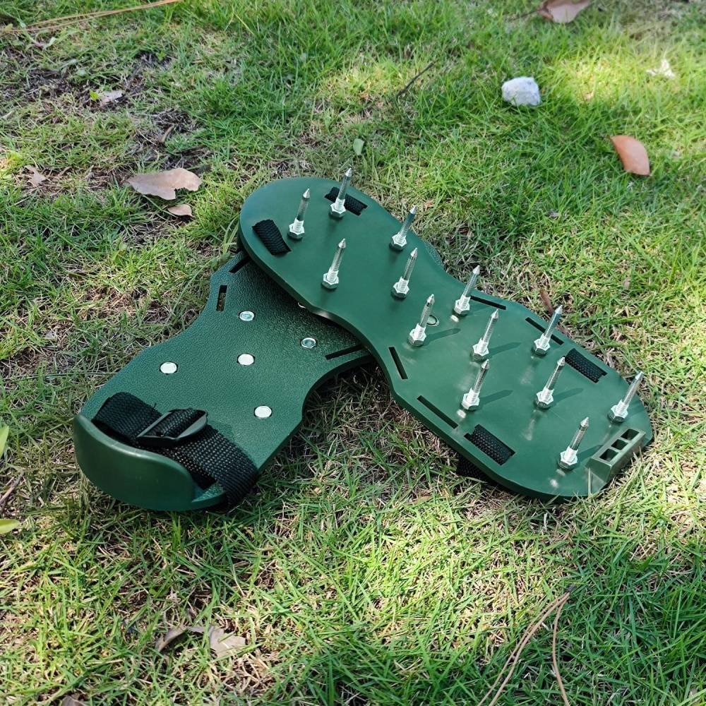 Sandales aérateur pelouse - 12 pointes 5.7cm - Sans installation - Aération facile - Pour gazon/jardin DtopbuyAge - Image 3