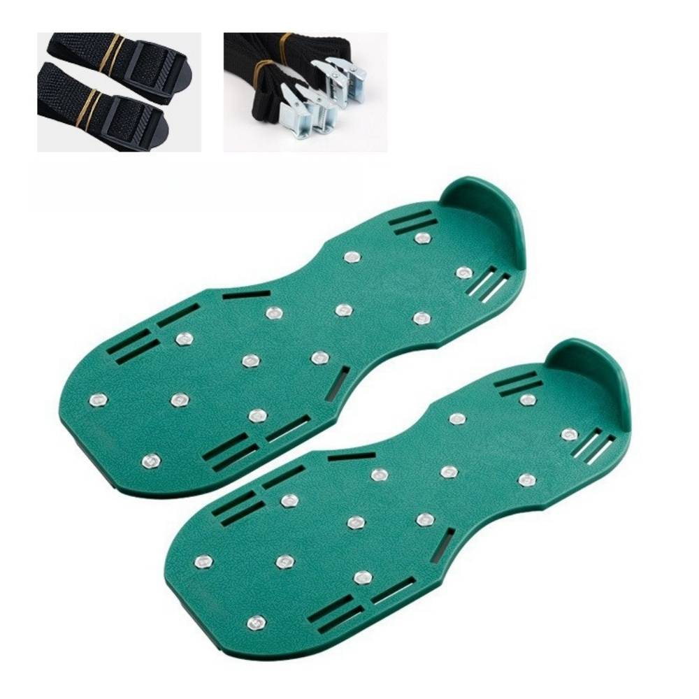 Sandales aérateur pelouse - 12 pointes 5.7cm - Sans installation - Aération facile - Pour gazon/jardin DtopbuyAge - Image 1