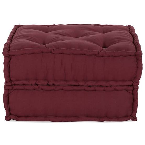 Canapé modulaire coton marron 70 x 70 x 36 cm - PANGIVO - Image 4