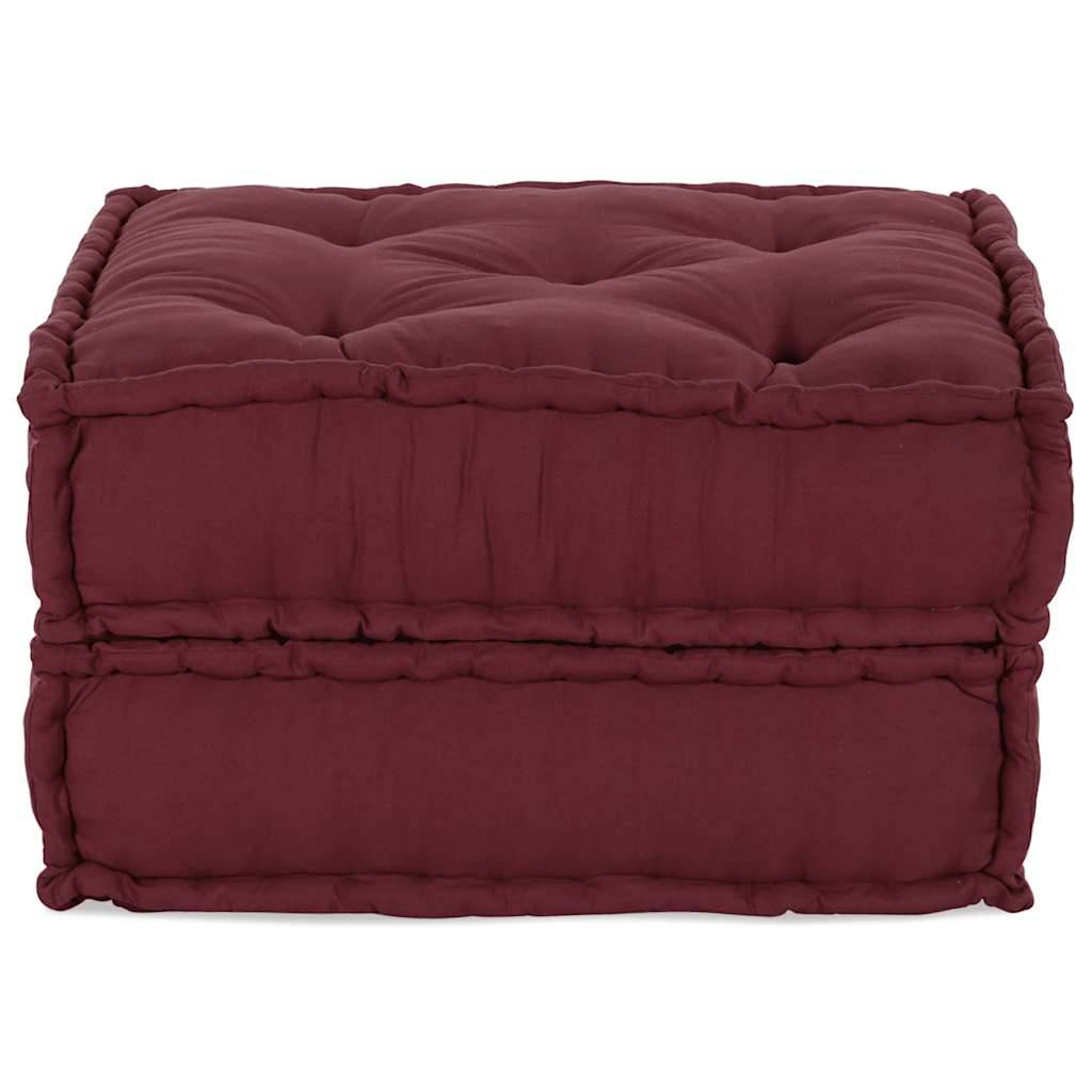 Canapé modulaire coton marron 70 x 70 x 36 cm - PANGIVO - Image 4