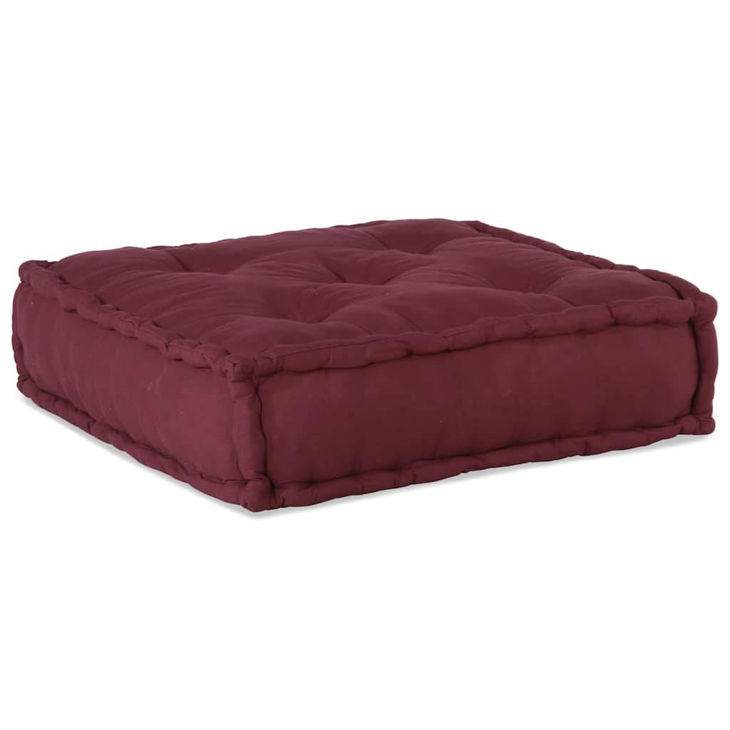 Canapé modulaire coton marron 70 x 70 x 36 cm - PANGIVO - Image 6