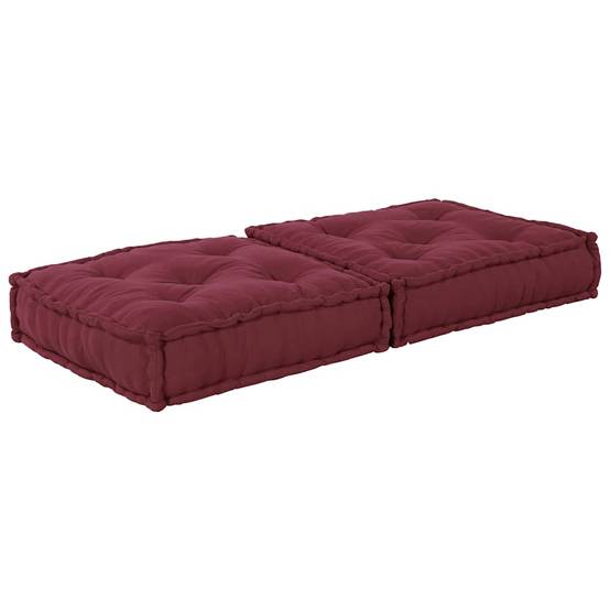Canapé modulaire coton marron 70 x 70 x 36 cm - PANGIVO - Image 5