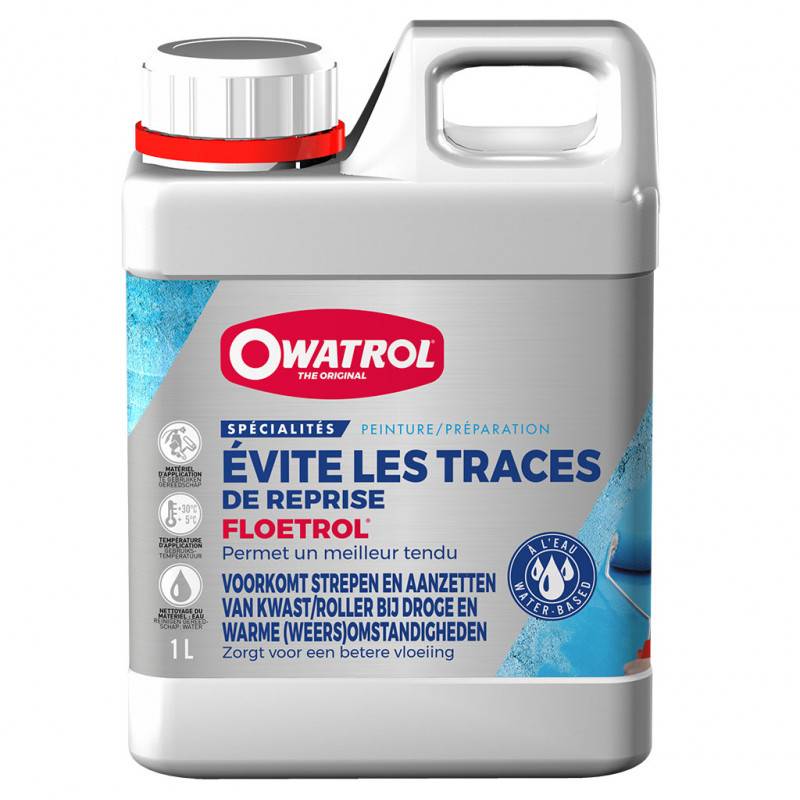 Owatrol - Lot de 2 Additifs peinture acrylique 1L Floetrol - Image 2