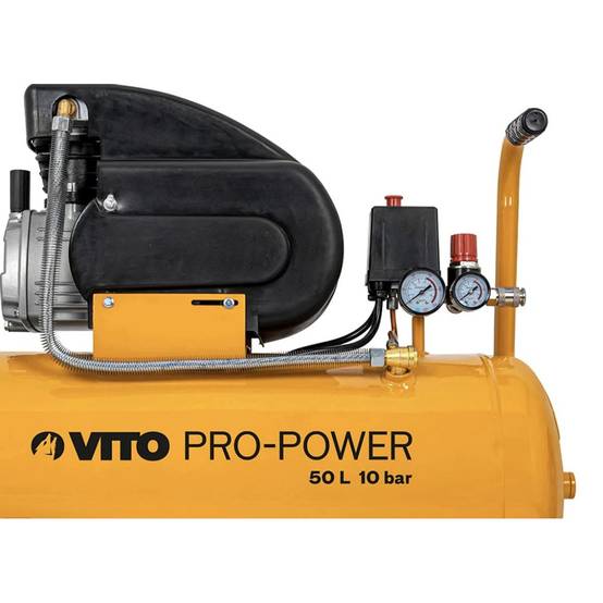 Compresseur d'air Silencieux 50 Litres 10 bar 2,5CV 145 PSI 2.5 CV VITO - Image 3