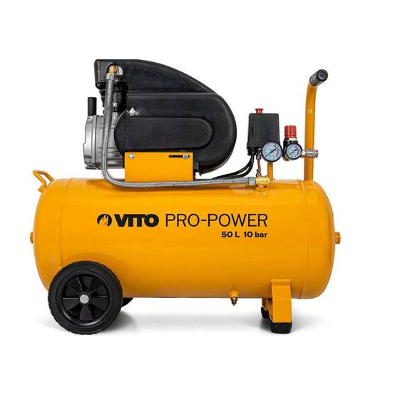 Compresseur d'air Silencieux 50 Litres 10 bar 2,5CV 145 PSI 2.5 CV VITO - Image 2
