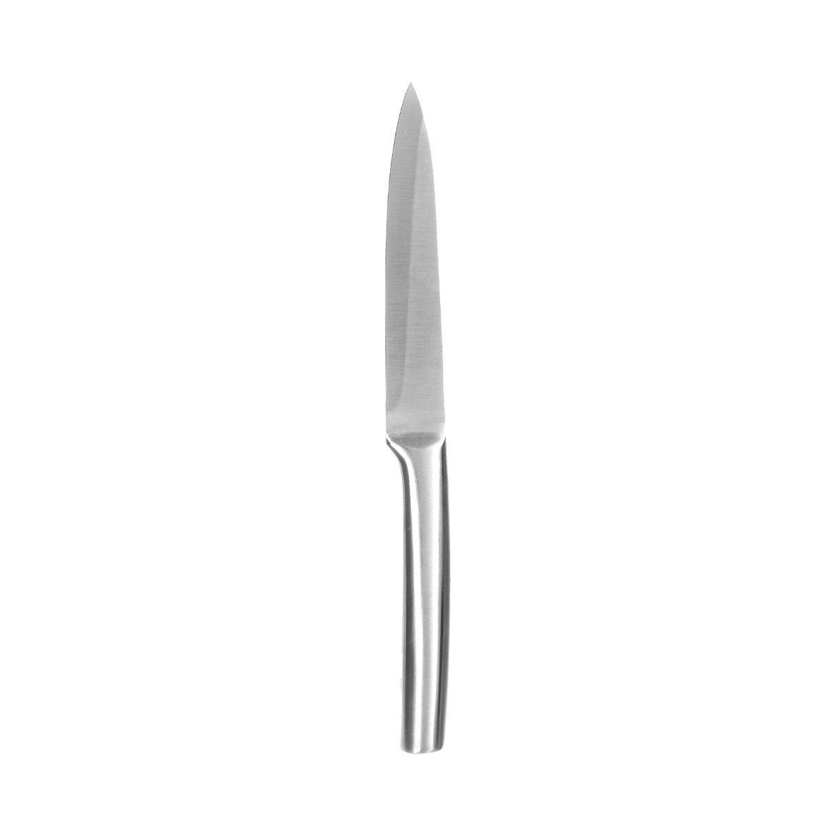 Bloc 5 Couteaux "Acacia" 35cm Naturel & Argent - Image 3