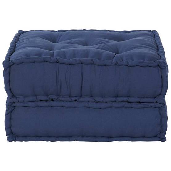 Canapé modulaire tissu indigo 70 x 70 x 36 cm - PANGIVO - Image 5