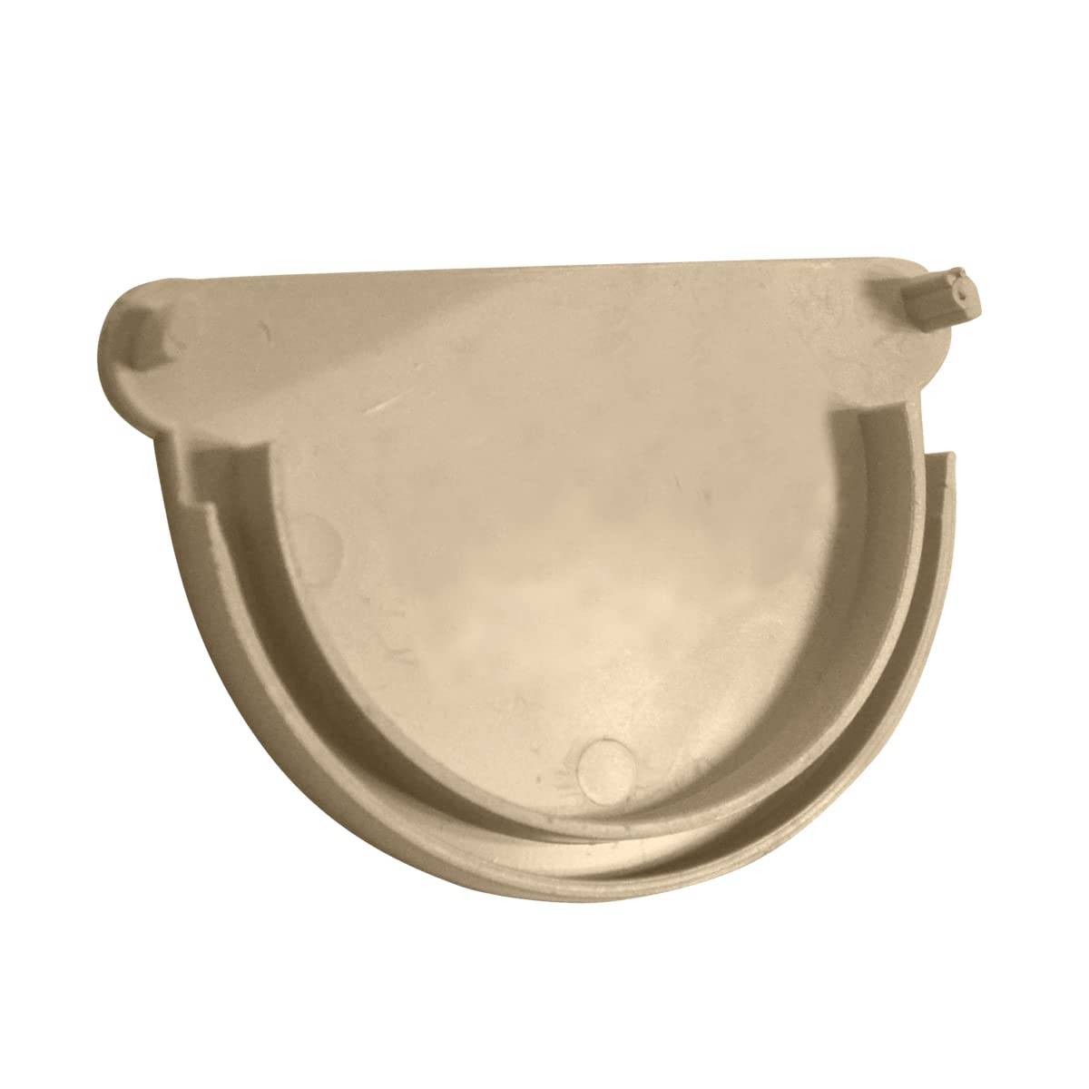 Jardibric - Jardibric - Fond de Naissance Universel Ø25 - Raccords de Gouttière (Sable) - Solution Fiable pour Systèmes de Collecte d'Eau de Pluie