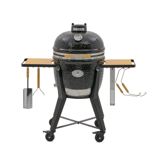 Kamado Monolith TWO.55 Noir + Chariot - Image 1