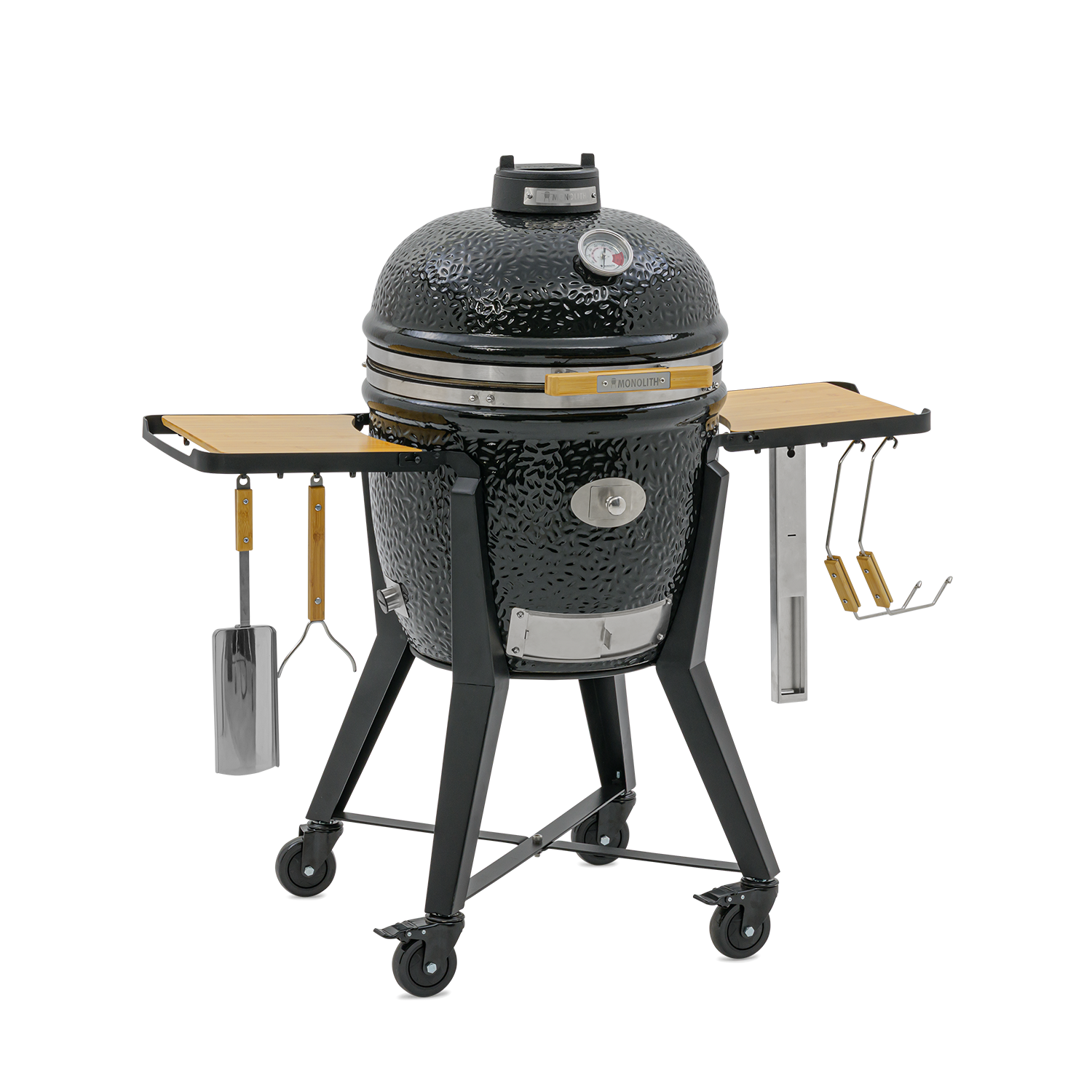 Kamado Monolith TWO.55 Noir + Chariot - Image 2