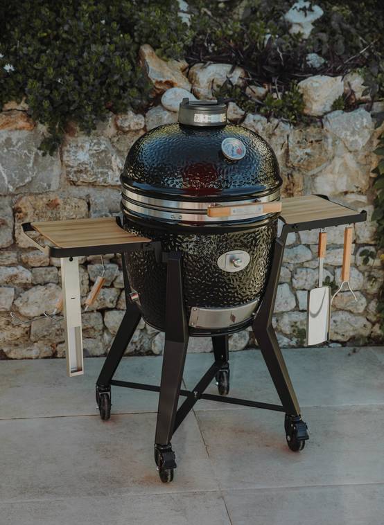 Kamado Monolith TWO.55 Noir + Chariot - Image 3